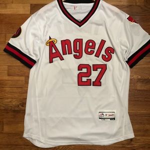 mike trout throwback jersey